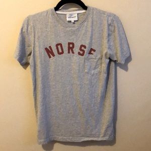 Norse Projects Niels Classic Ivy Logo (Grey)